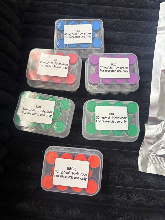 A buyer's landed BBA Peptides order