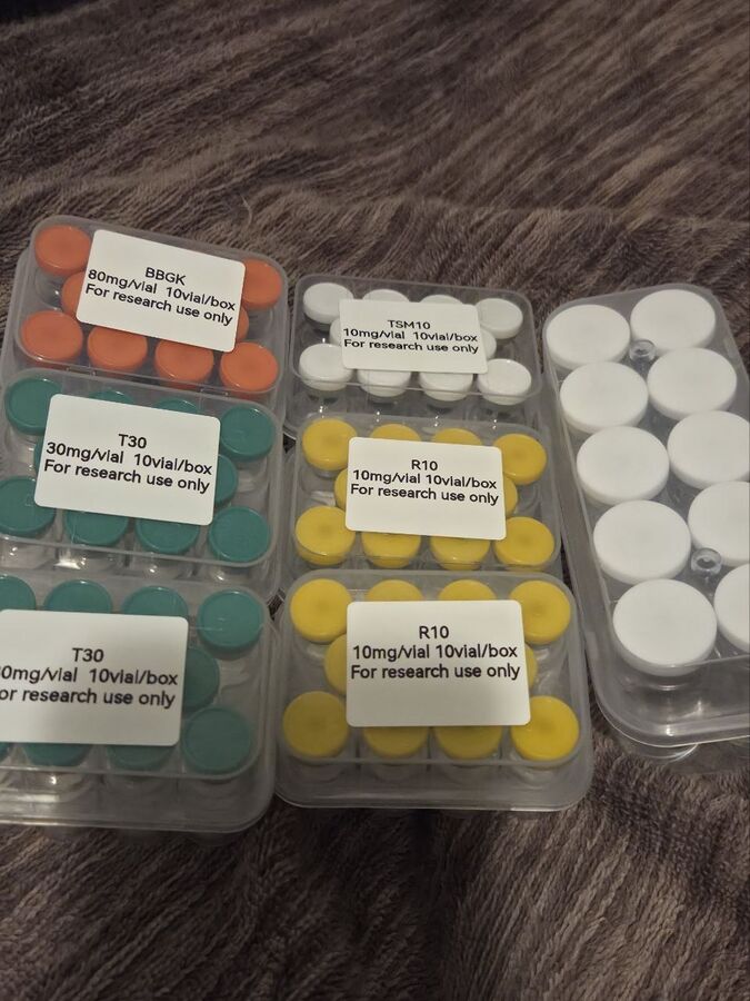 A buyer's landed BBA Peptides order